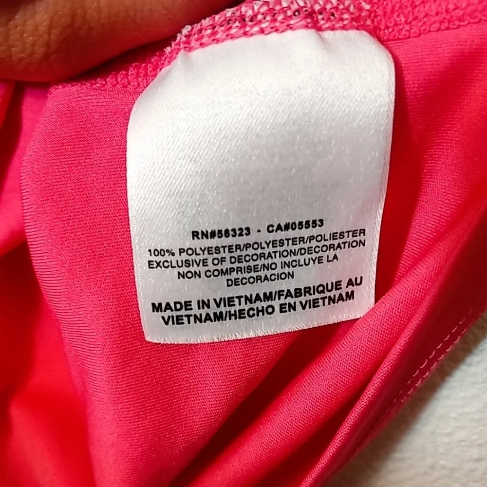 Nike Bright Pink Dri-Fit Crew Neck T Shirt M